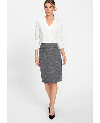 Olsen Women's Tweed Skirt