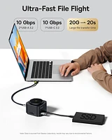 Baseus 7-Port Hub Magnetic Power Bank Wireless Charging 15W,MagPro 2