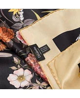 Elizabetta Flora - Hand Rolled Silk Foulard for Women