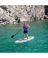 Bestway Hydro-Force White Cap 10' Inflatable Stand Up Paddle Board Kayak Set