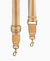 American Leather Co. Striped Web Strap