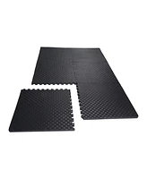 BalanceFrom Fitness 48 Sq Ft Interlocking Eva Foam Exercise Mat Tiles