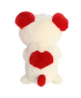 Aurora Medium Doodle Dog Too Cute Playful Plush Toy Red 12"