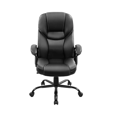 Yaheetech Faux Leather Executive Office Chair Computer Desk Chair