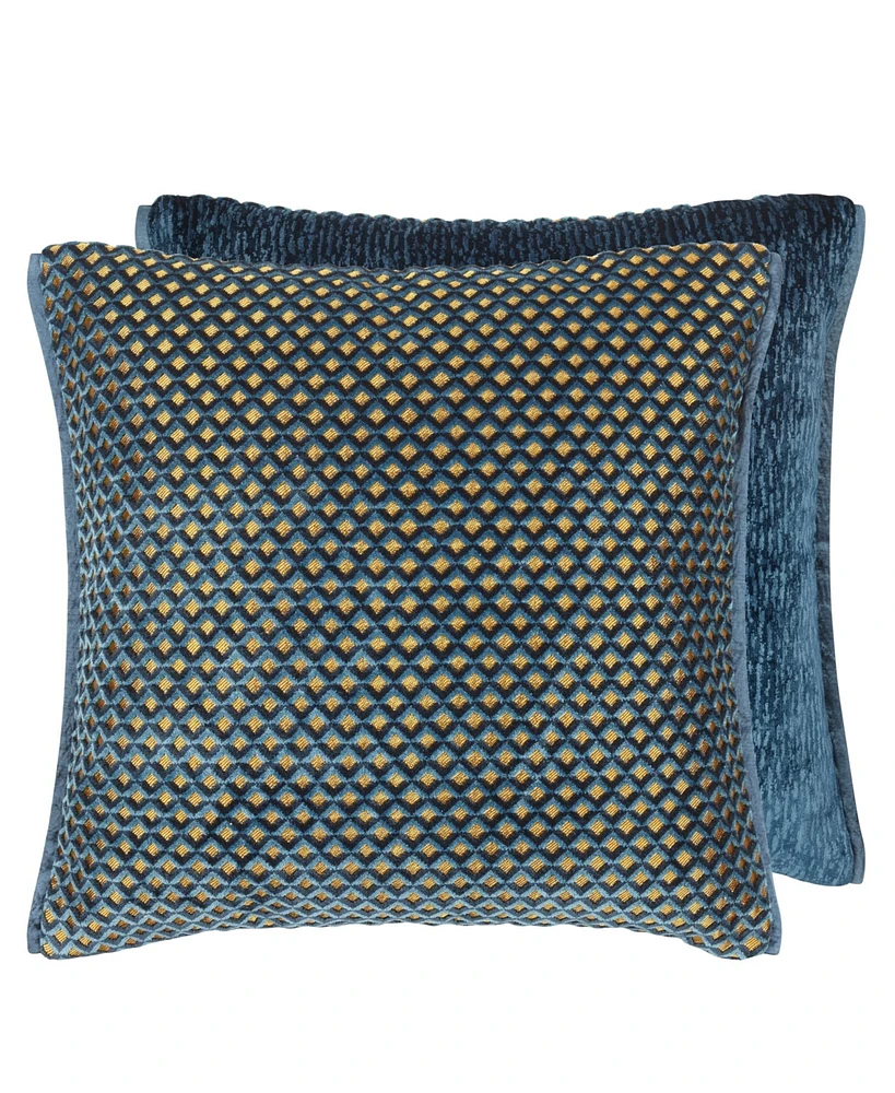 Designers Guild Portland Delft Velvet Decorative Pillow