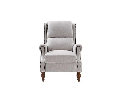 Alvin Traditional Manual recliner With Wingback