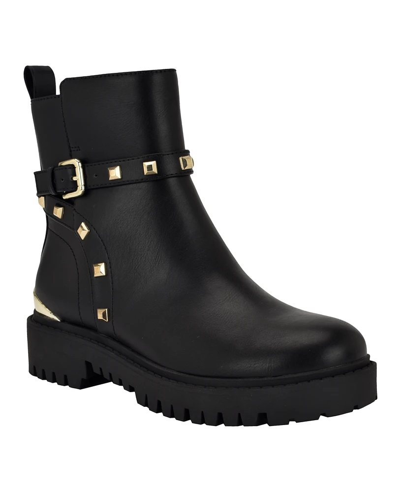 Guess Women's Oliy Studded Chelsea Ankle Boots