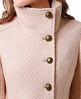 Kimi + Kai Women's Belted Boucle Wool Trench Coat