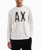 A|X Armani Exchange Men's Ax Logo Graphic Shirt