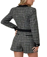 Guess Women's Yvonne Tweed Jacket