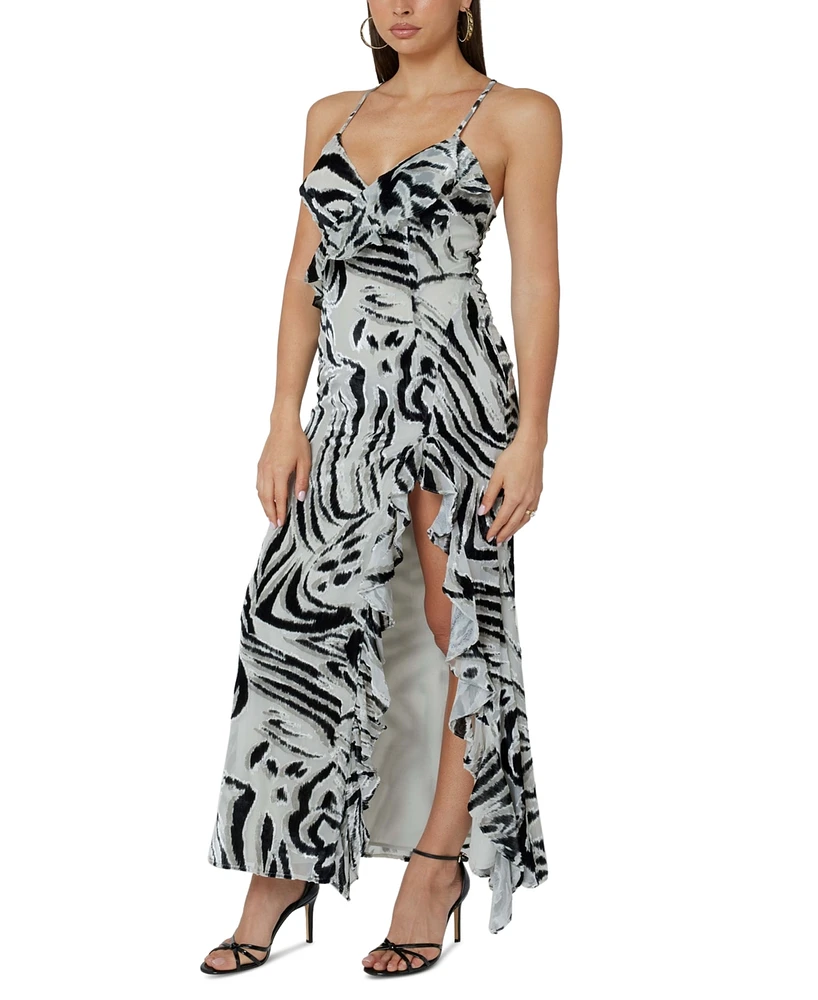 Guess Women's Lydie Spaghetti-Strap Long Dress