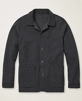 Bonobos Men's Long Sleeve Button-Down Knit Shirt Jacket