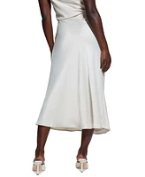 Guess Women's Anastasia Satin Midi Skirt