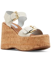 Steve Madden Women's River Two-Piece Wedge Sandals