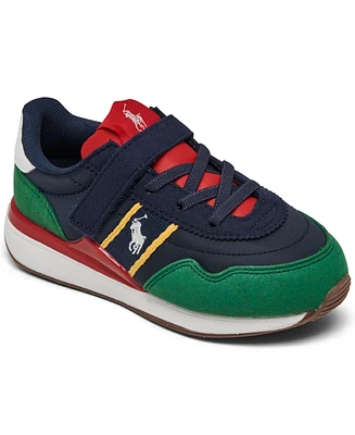 Polo Ralph Lauren Toddler Kids Train 89 Sport Fastening Strap Casual Sneakers from Finish Line