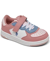 Polo Ralph Lauren Toddler Girls Masters Court Fastening Strap Casual Sneakers from Finish Line