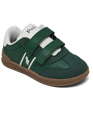 Polo Ralph Lauren Toddler Kids Heritage Court Ii T-Toe Fastening Strap Casual Sneakers from Finish Line