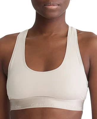 Calvin Klein Women's Modern Cotton Holiday Unlined Bralette QF7990