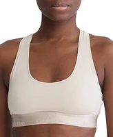 Calvin Klein Women's Modern Cotton Holiday Unlined Bralette QF7990