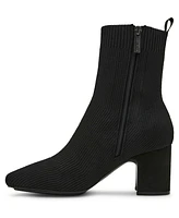 Anne Klein Women's Tessel Block Heel Knit Dress Booties