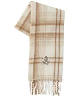 Lauren Ralph Lauren Brushed Lofty with Crystal Patch Scarf