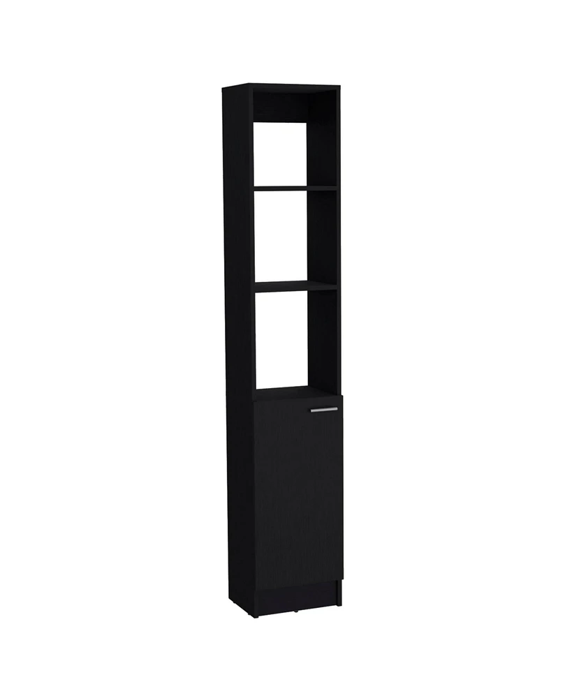 Depot E-Shop Lenox Linen Cabinet, 1 Door, 6 Shelves