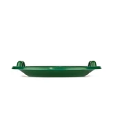 Lucky Bums Circular Saucer Snow Sled for Winter Sledding, 25" Diameter, Green