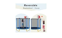 Slickblue Trampoline for Kids: Safe and Fun Outdoor Play for Children