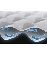 Intex 64487ED Supreme Air Flow Fiber Tech Air Mattress with Built in Pump, Twin