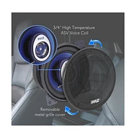 Pyle 4" Two-Way Car Speakers, 180 Watt, Blue