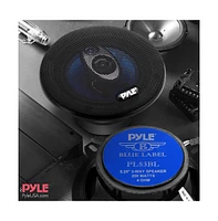 Pyle 5.25" Three-Way Car Speakers, 200 Watt, Blue