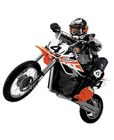 Razor MX650 Dirt Rocket Ride On Electric Motocross Dirt Bike, 1 Orange & 1 Black