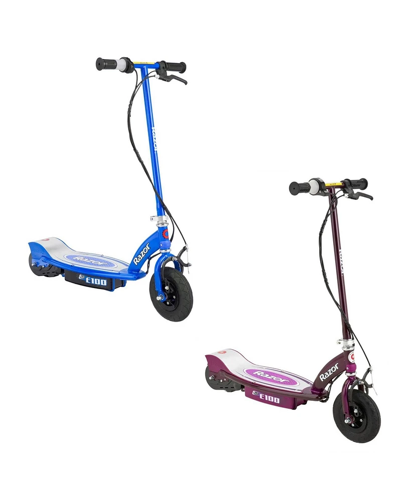 Razor E100 Motorized Rechargeable Kids Electric Toy Scooters