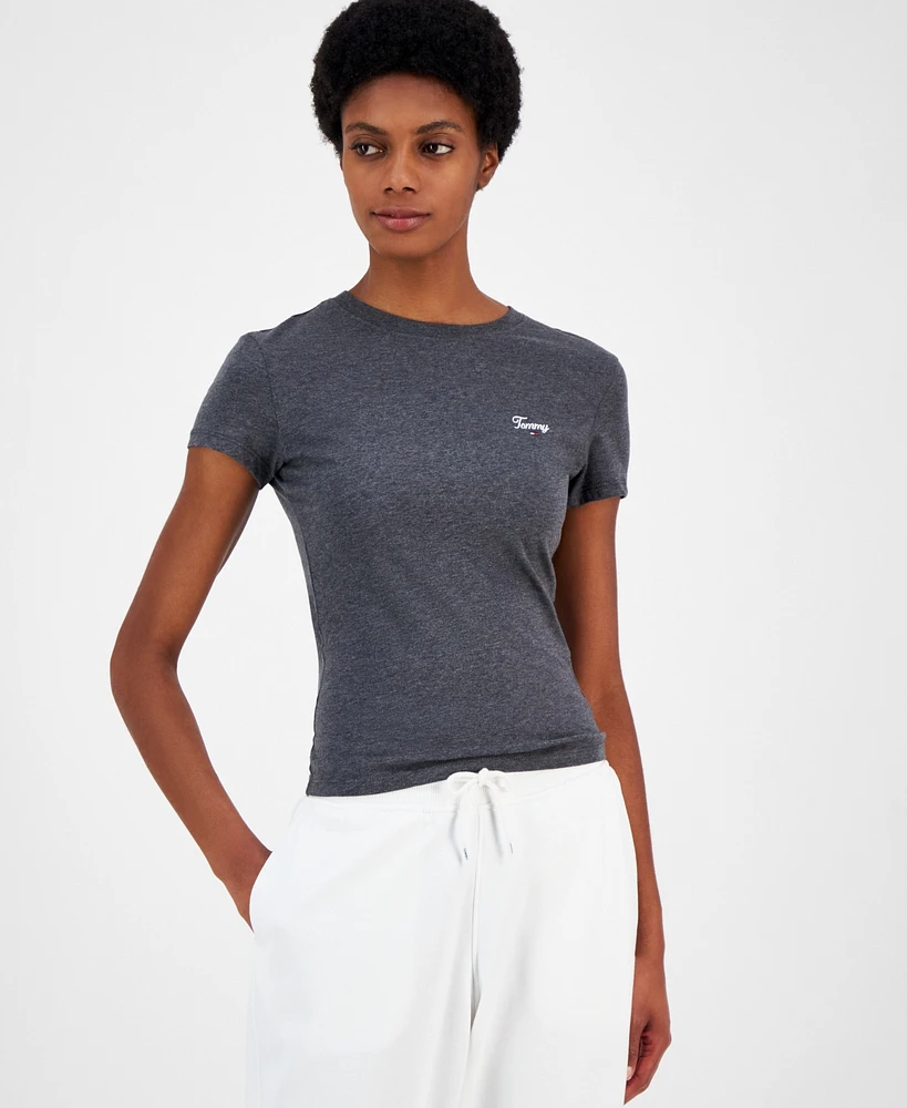 Tommy Jeans Women's Script Logo T-Shirt