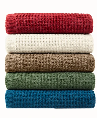 Madison Park Rowan Waffle Knit Chenille Throw, 50" x 60"