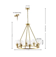 Safavieh Sveda 8 Light Chandelier