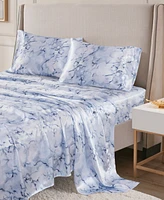 Madison Park Essentials Printed Satin Sheet Set