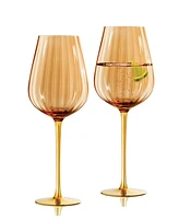 Qualia Glass Posh All Purpose Wine Glasses, Set of 2