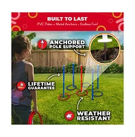 Swooc - King Toss | Giant Ring Toss Game for Kids and Adults (4 x 4 ft) | Weatherproof Giant Outdoor Games for Adults and Family