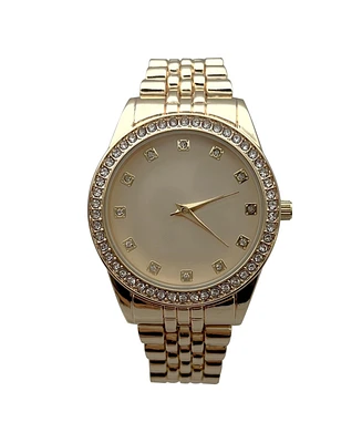 Olivia Pratt Gold tone Everyday Elegant Look Women Watch