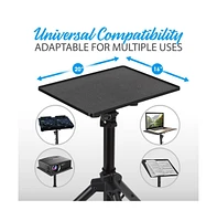 Pyle Universal Laptop Device Stand - Height Adjustable Tripod Mount (Set of 2)