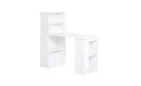 Slickblue White Office Desk – Modern and Sleek Workstation for Home or Office