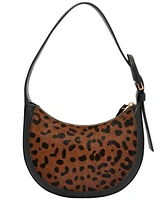 Fossil Harwell Leather Crescent Shoulder Bag