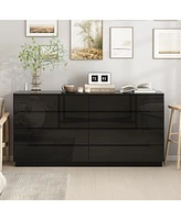 Homsee 8-Drawer Chest of Drawers Storage Organizer With Led Lights