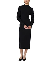 French Connection Women's Cosysoft Side-Slit Midi Dress