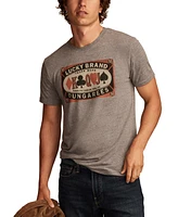 Lucky Brand Men's Poker Label T-Shirt