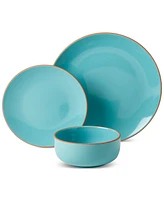 Infuse 12 Pc. Stoneware Dinnerware Set, Service for 4
