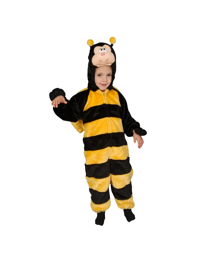 Dress Up America Honey Bee Jumpsuit Costume Set - Kids Boys & Girls