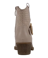 Gc Shoes Women's Avery Woven Western Ankle Boots