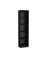 Vinton Xs Bookcase Compact Bookshelf with Multiple Shelves